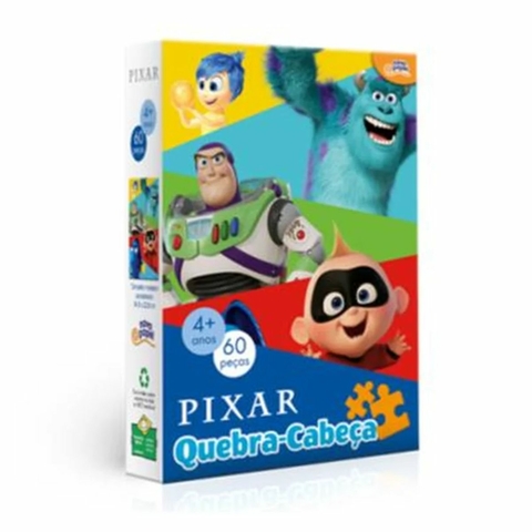 Quebra-Cabeca 60 pecas Pixar - Toyster