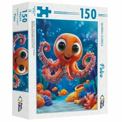 Quebra-Cabeça 150 peças Polvo- Pais e Filhos - comprar online