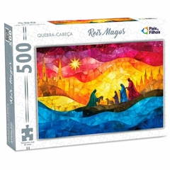 Quebra-Cabeça 500 peças Reis Magos - Pais e Filhos