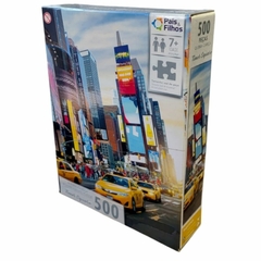 Quebra-Cabeça 500 peças Times Square - Pais e Filhos - comprar online