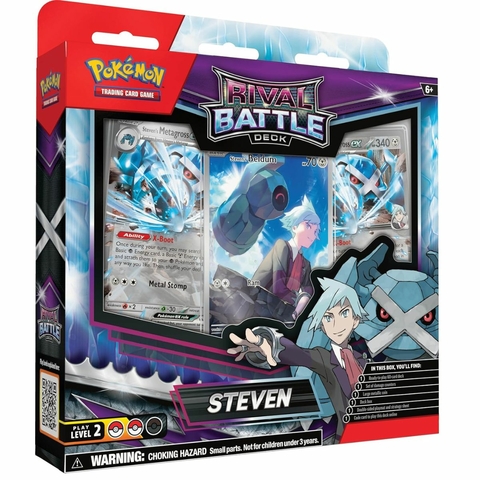Pokémon Baralho Batalha de Rivais - Steven (EN)