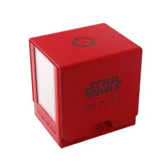 Gamegenic: Star Wars Unlimited Twin Suns Deck Pod - Vermelho - Facil Shopping