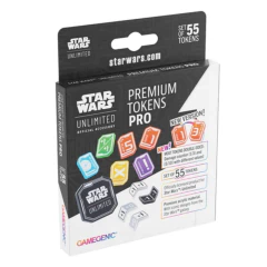 Gamegenic Star Wars Unlimited Tokens PRO Premium Nova Versão