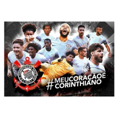 Quebra-cabeça 200 Peças Timão Coração Corinthiano -Mimo Toys na internet
