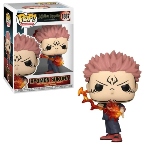 Boneco Funko Pop! Jujutsu Kaisen - Sukuna com Flecha de Fogo 1887