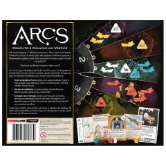 Pré-Venda Arcs: Conflito e Colapso no Vértice - Meeple Br - loja online