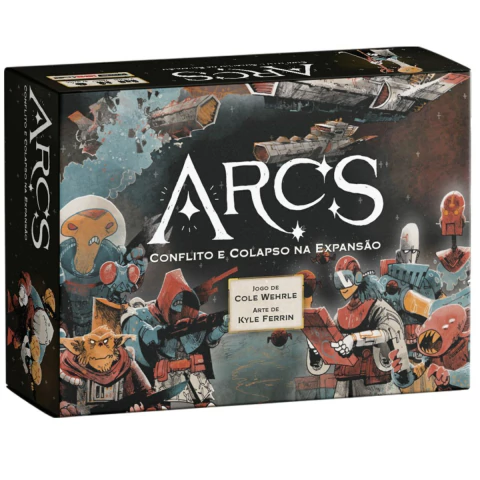 Pré-Venda Arcs: Conflito e Colapso no Vértice - Meeple Br