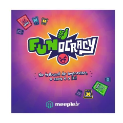 Jogo Funocracy - Meeple Br - Facil Shopping