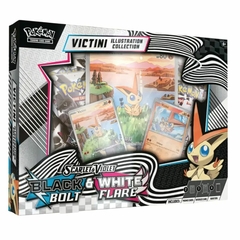 (ING) Pokemon Coleção Ilustração EV10.5 Fogo Branco e Raio Preto - Victini