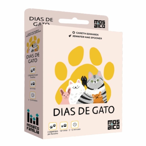 Dias de Gato - Jogo de Cartas - Mosaico