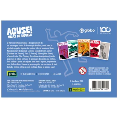 Acuse! Vilãs de Novela - Jogo de Cartas - Grok - comprar online