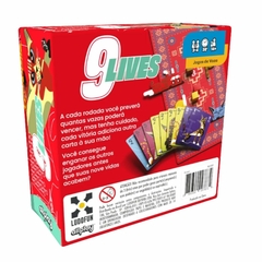 9 Lives - Jogo de Cartas - Ludofun - comprar online