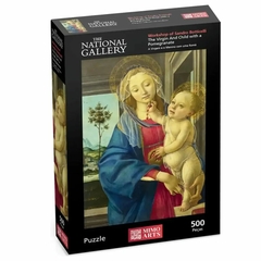 Quebra-cabeça 500 pç A Virgem e o Menino com Romã Botticelli