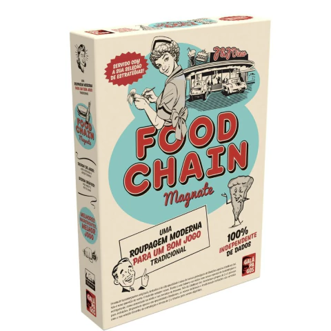 Food Chain Magnate - Jogo de Tabuleiro - Galapagos