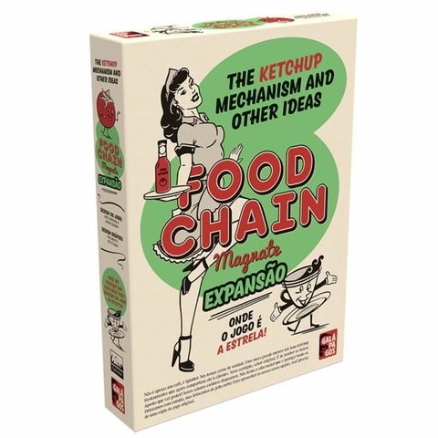 Food Chain Magnate: The Ketchup Mechanism & Other Ideas - Expansão - Galapagos