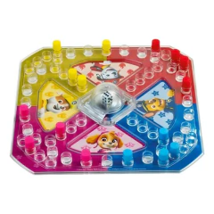 Jogo de Tabuleiro Ludo Plástico Patrulha Canina - Grow - Facil Shopping