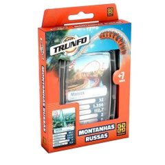 Super Trunfo Montanhas Russas - Jogo de Cartas - Grow