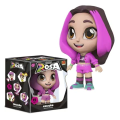 Boneca Infantil Vinil 15cm Dos Rosa - Emily Vick - Algazarra