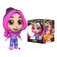 Boneca Infantil Vinil 15cm Dos Rosa - Katlen - Algazarra