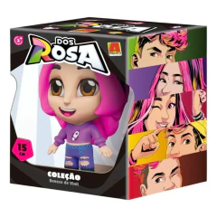 Boneca Infantil Vinil 15cm Dos Rosa - Katlen - Algazarra - comprar online