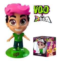 Boneco Infantil Vinil 15cm Dos Rosa - Void - Algazarra na internet