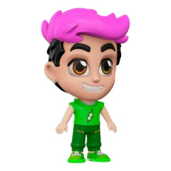 Boneco Infantil Vinil 15cm Dos Rosa - Void - Algazarra - loja online