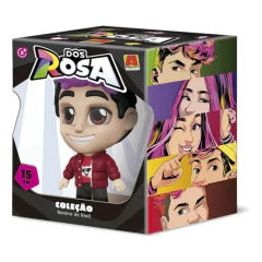 Boneco Infantil Vinil 15cm Dos Rosa - Robson - Algazarra - comprar online