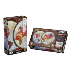 Quebra-cabeça 500 peças Mapa-Múndi - Grow - comprar online