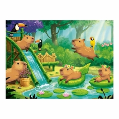 Quebra-cabeça 100 peças Capivara Club - Grow - comprar online