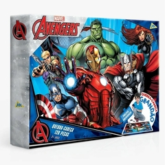Quebra-Cabeca Grandão 120 peças Os Vingadores Marvel-Toyster