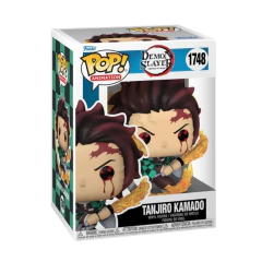 Boneco Funko Pop! Demon Slayer: Tanjiro Kamado Respiração do Sol 1748 na internet