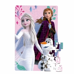 Quebra-Cabeça 60 peças Frozen Disney- Novo Papel na internet