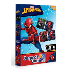 Jogo de Dominó do Spider Man Homem Aranha Marvel- Novo Papel