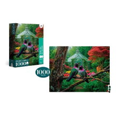 Quebra-Cabeça 1000 peças Beija Flor no Jardim - Novo Papel na internet