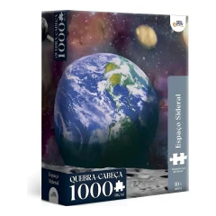 Quebra-Cabeça 1000 peças Espaço Sideral - Novo Papel