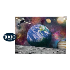 Quebra-Cabeça 1000 peças Espaço Sideral - Novo Papel na internet