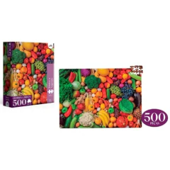 Quebra-Cabeça 500 peças Frutas e Vegetais - Novo Papel na internet