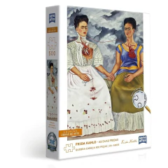Quebra-Cabeça 500 pçs Frida Kahlo: As duas fridas - Toyster