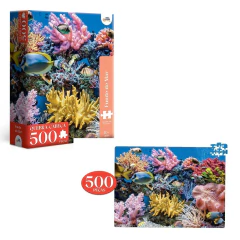 Quebra-Cabeça 500 peças Fundo do Mar - Novo Papel - comprar online