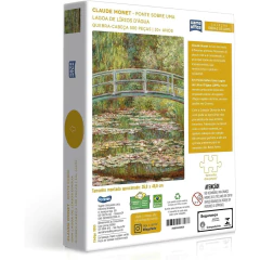 Quebra-Cabeça 500 peças Monet A laoa com lírios - Toyster - comprar online
