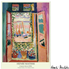 Quebra-Cabeça 1000 peças Matisse A janela - Toyster - comprar online