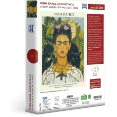 Quebra-Cabeça 1000 pçs Frida Kahlo Autorretrato - Toyster - comprar online