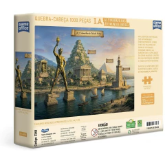 Quebra-Cabeça 1000 pçs IA As 7 Maravilhas do Mundo Antiogo - Toyster na internet