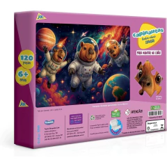 Quebra-Cabeça Grandão 120 peças Capinautas - Toyster - Facil Shopping