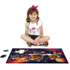 Quebra-Cabeça Grandão 120 peças Capinautas - Toyster na internet