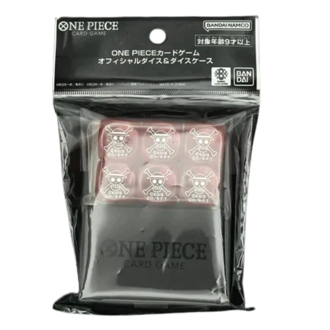 One Piece TCG: Official Dice and Dice Case-Kit Dados Oficial
