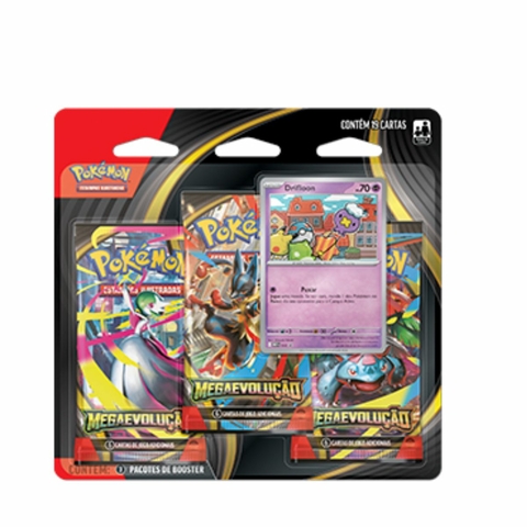 PT-BR) Blister Triplo Megaevolução 1 - Megaevolução - Drifloon