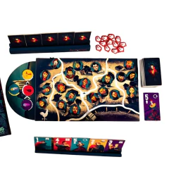 Drácula vs Van Helsing- Jogo de Tabuleiro - Across The Board - Facil Shopping