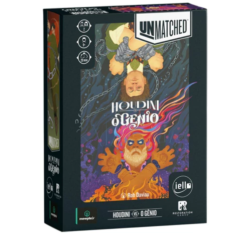 Pré Venda - Unmatched: Houdini vs. O Gênio - Meeple Br