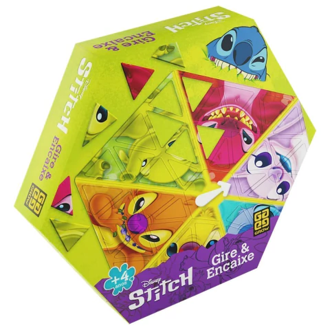 Jogo Gire & Encaixe Stitch Disney - Grow